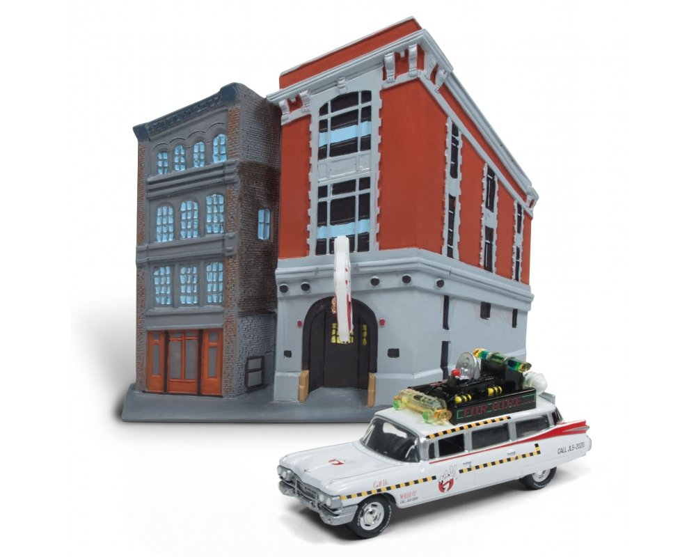 Cadillac Miller Meteor Ecto-1A From Ghostbusters in White