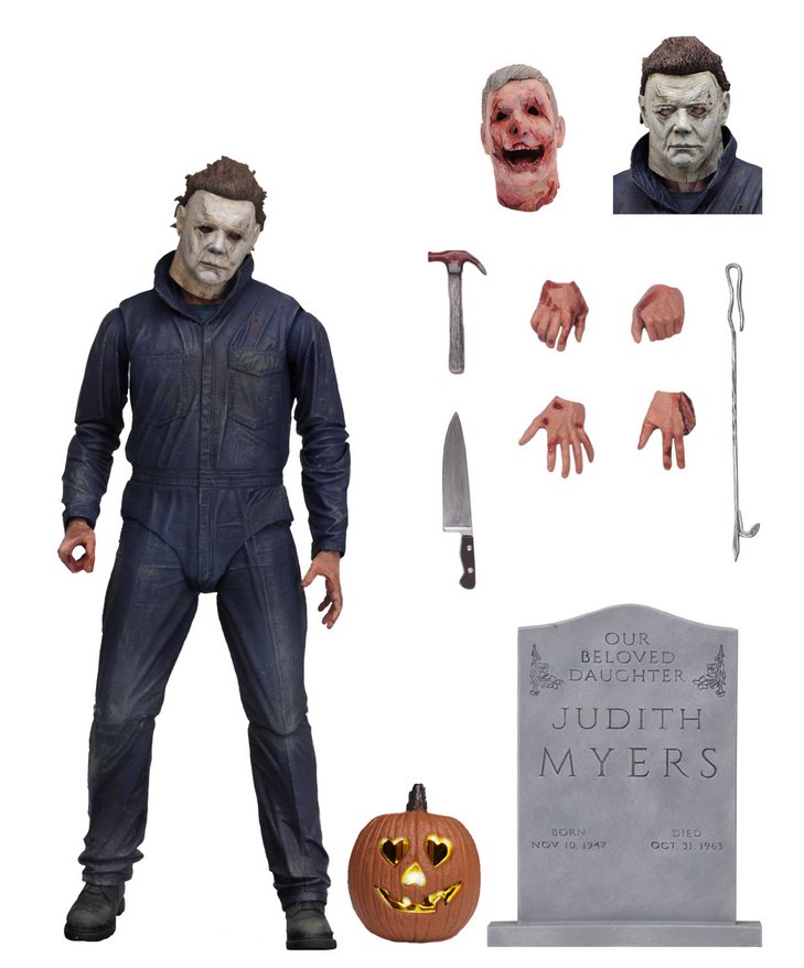 Michael Myers 2018 Ultimate Edition Poseable Figure From Halloween (2018)
