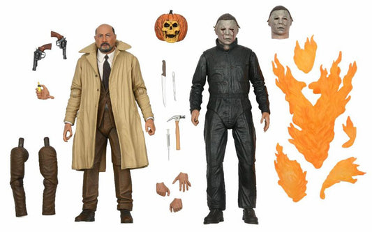 Michael Myres & Dr. Loomis Figure Set From Halloween 2