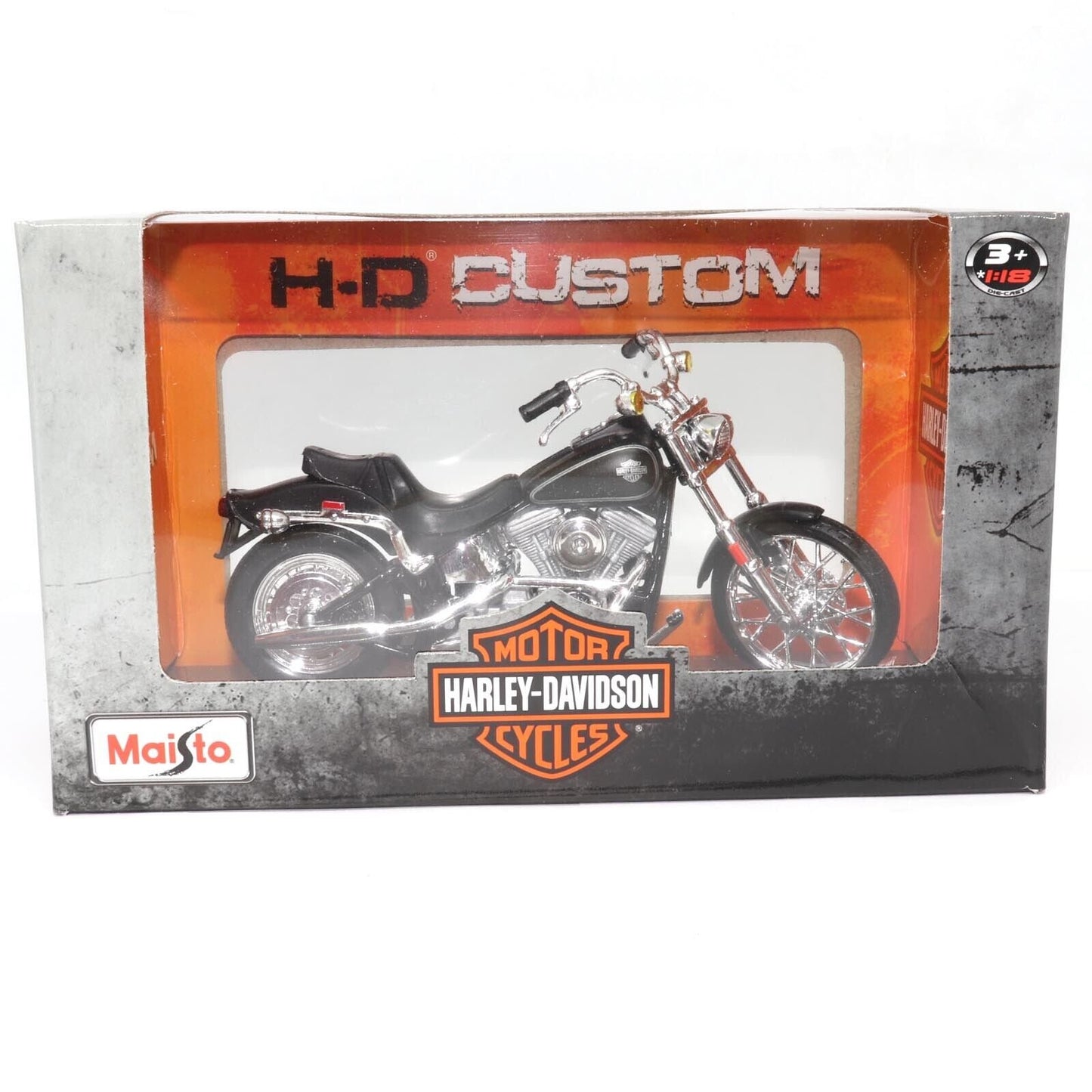 Harley Davidson FXST Softail (1984) in Black