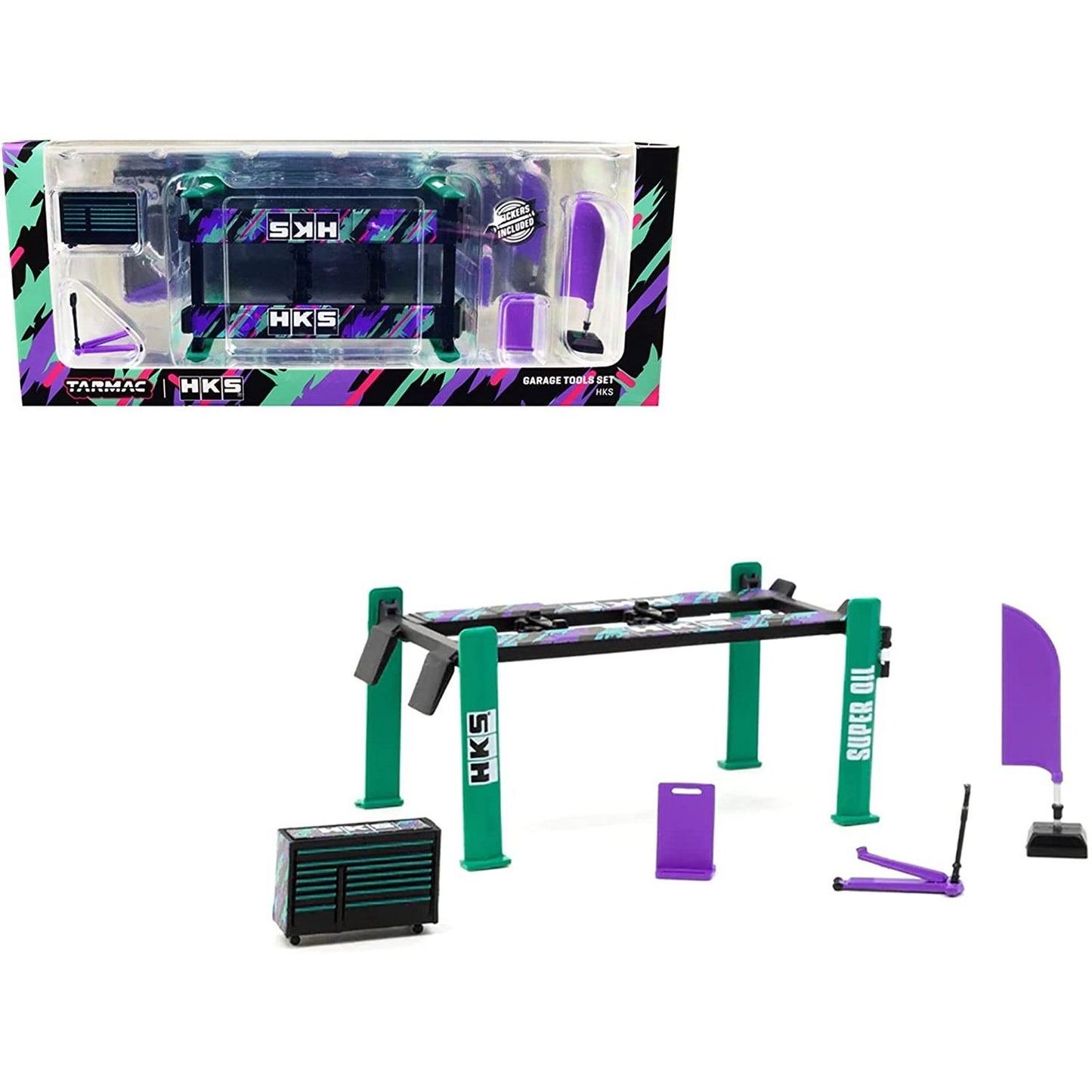 HKS Garage Tool Set (HKS Collaboration Stickers Included)