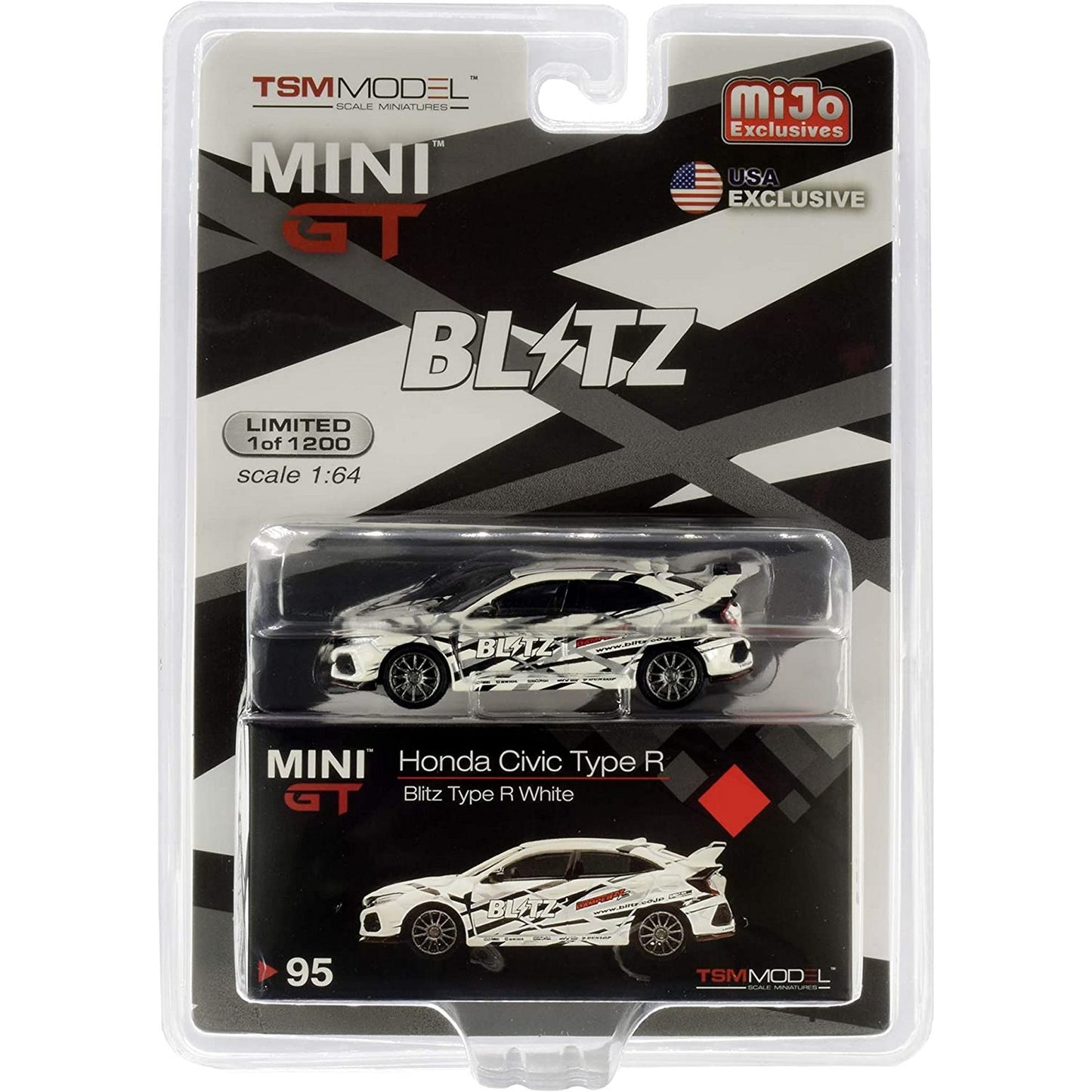 Honda Civic Type R (Blitz) in White