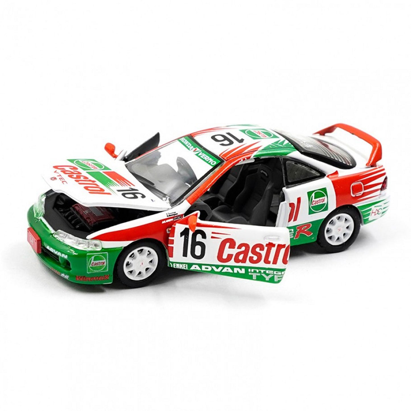 Honda Integra Type-R DC2 (No.16 Hondasuper N1 Endurance) in White/Green/Red
