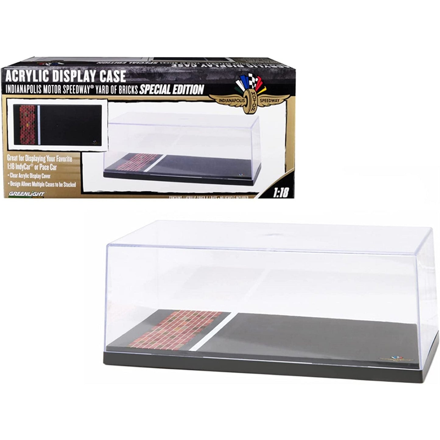 Indianapolis Motor Speedway Yard Of Bricks (Special Edition) Display Case