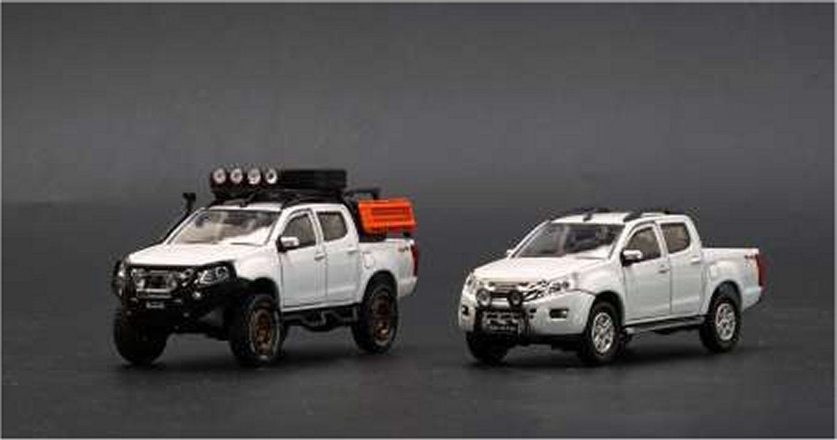 Isuzu D-Max (2016) in White | BM Creations Collectible