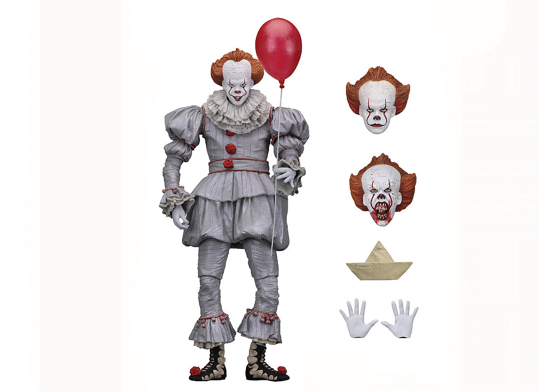 Pennywise Ultimate Edition Poseable Figure From It (1990)