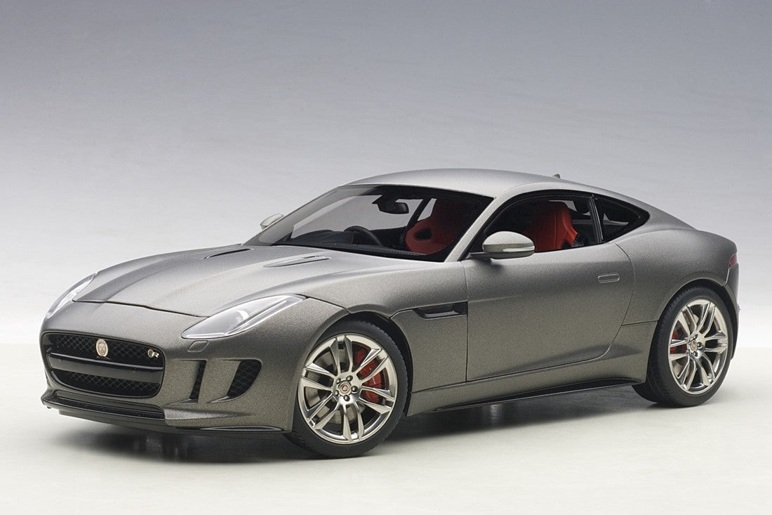 Jaguar F Type R Coupe (2015) in Matt Grey