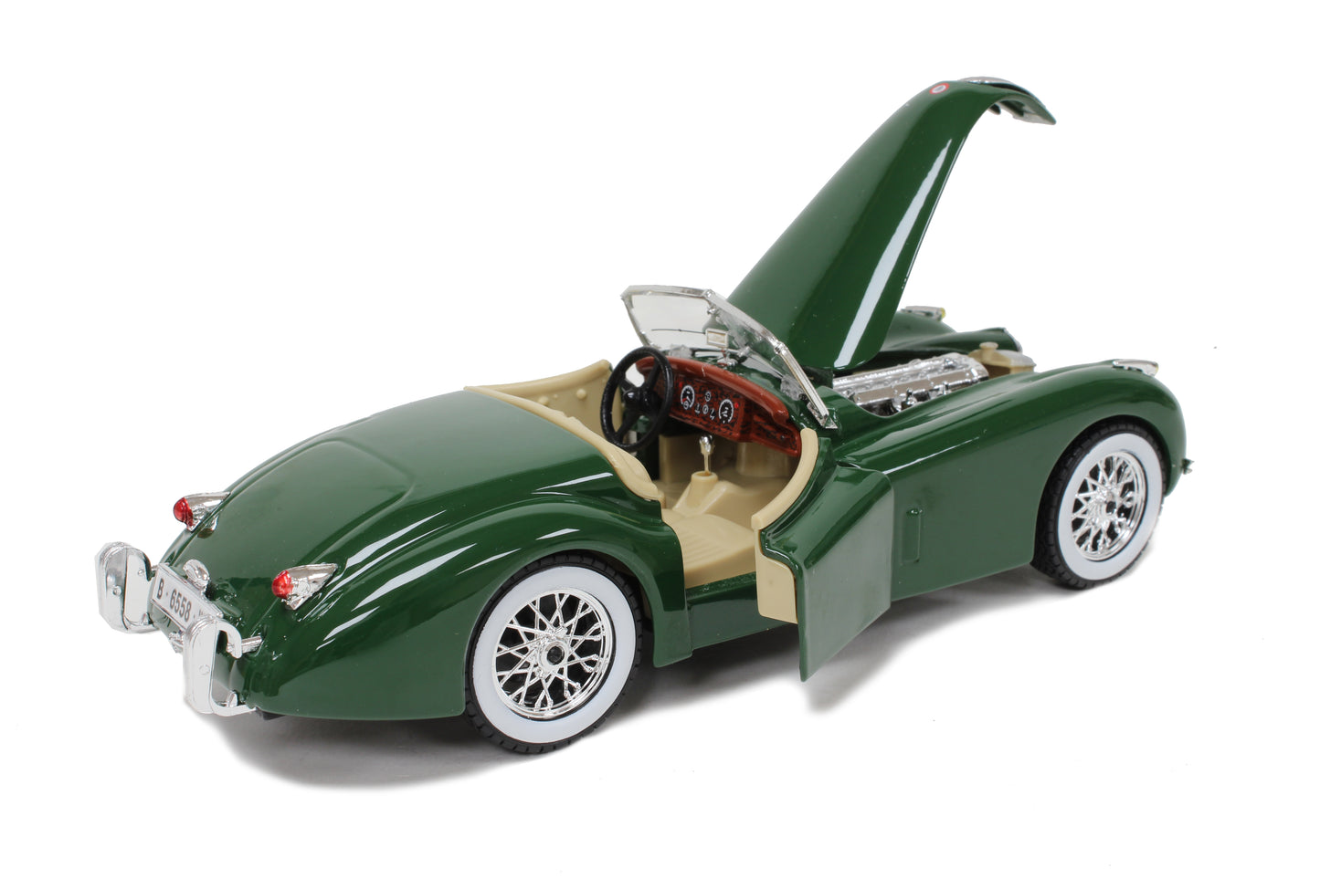 Jaguar XK 120 Roadster (1951) in Dark Green