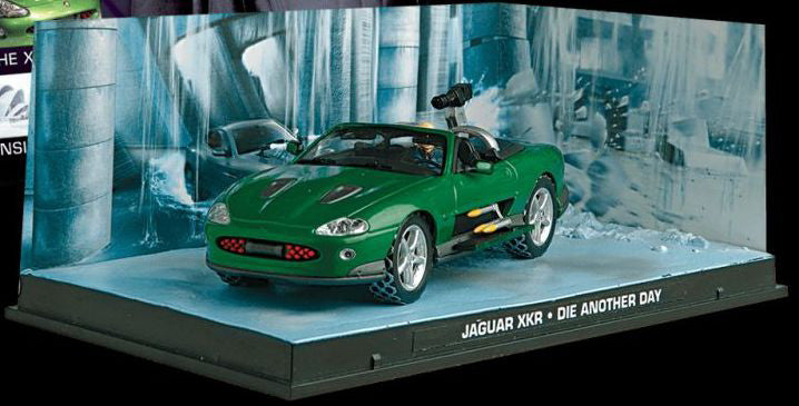 Jaguar XKR From James Bond Die Another Day in Green