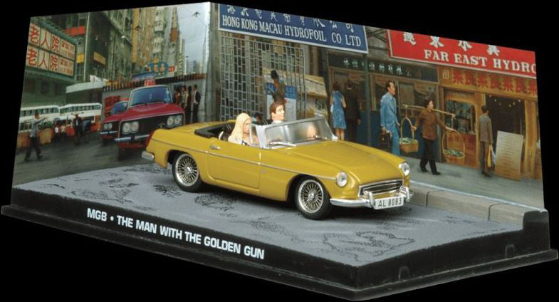 MG B From James Bond The Man with the Golden Gun in Yellow