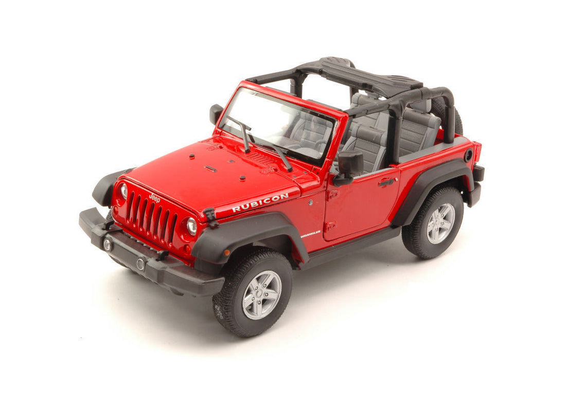 Jeep Wrangler Open Roof in Red