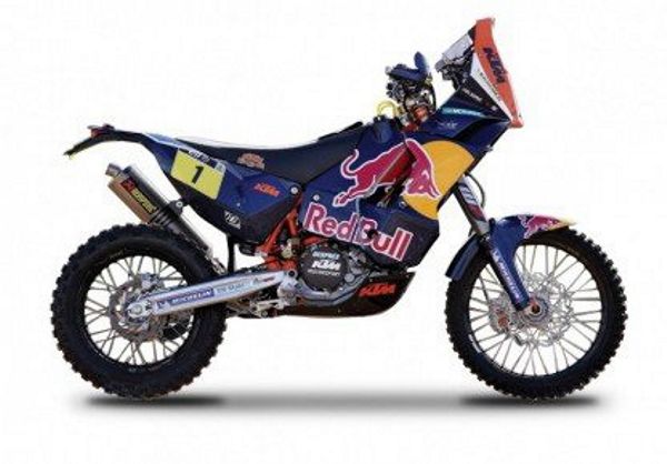 KTM 450 Red Bull Rally Dakar in Blue