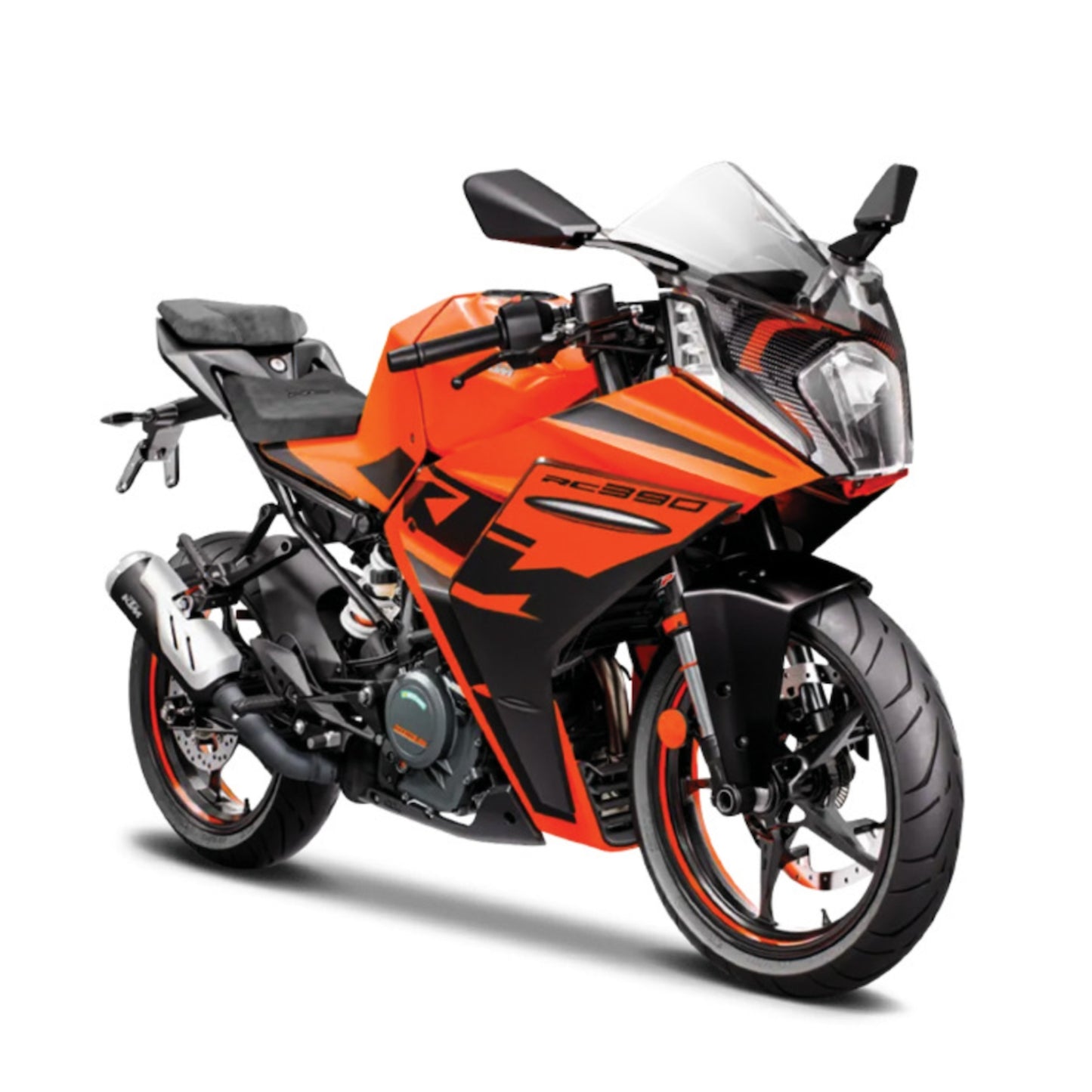 KTM RC 390 in Orange
