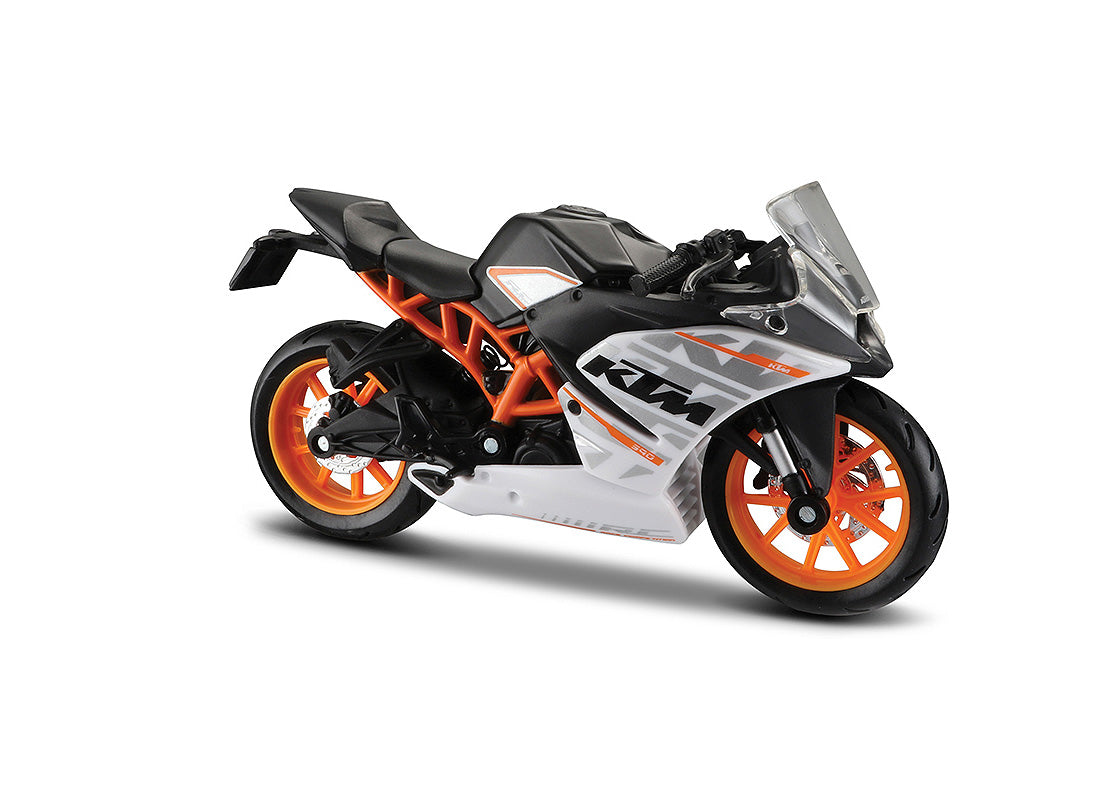 KTM RC390 in Black, White and Orange