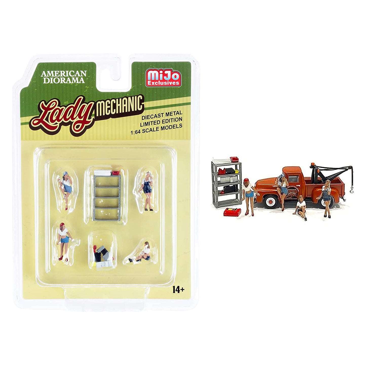 Lady Mechanic Figure Set