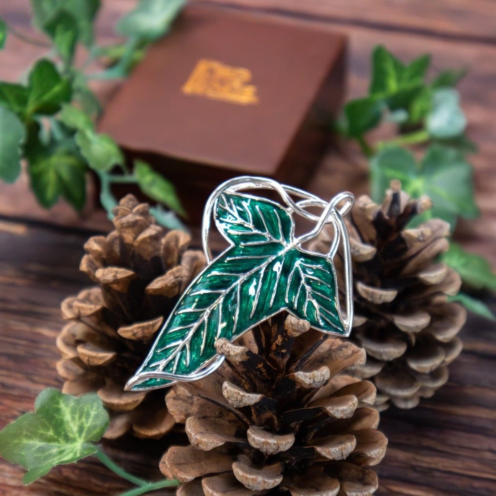 Elven Leaf Brooch From Lord Of The Rings Fellowship of the Ring