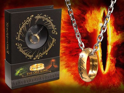 The One Ring Stainless Steel Ring Prop Replica From Lord Of The Rings