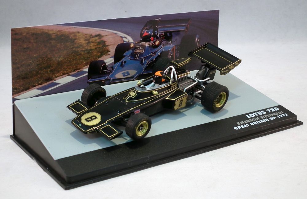 Lotus 72 D Emerson Fittipaldi (British GP 1972) in Black