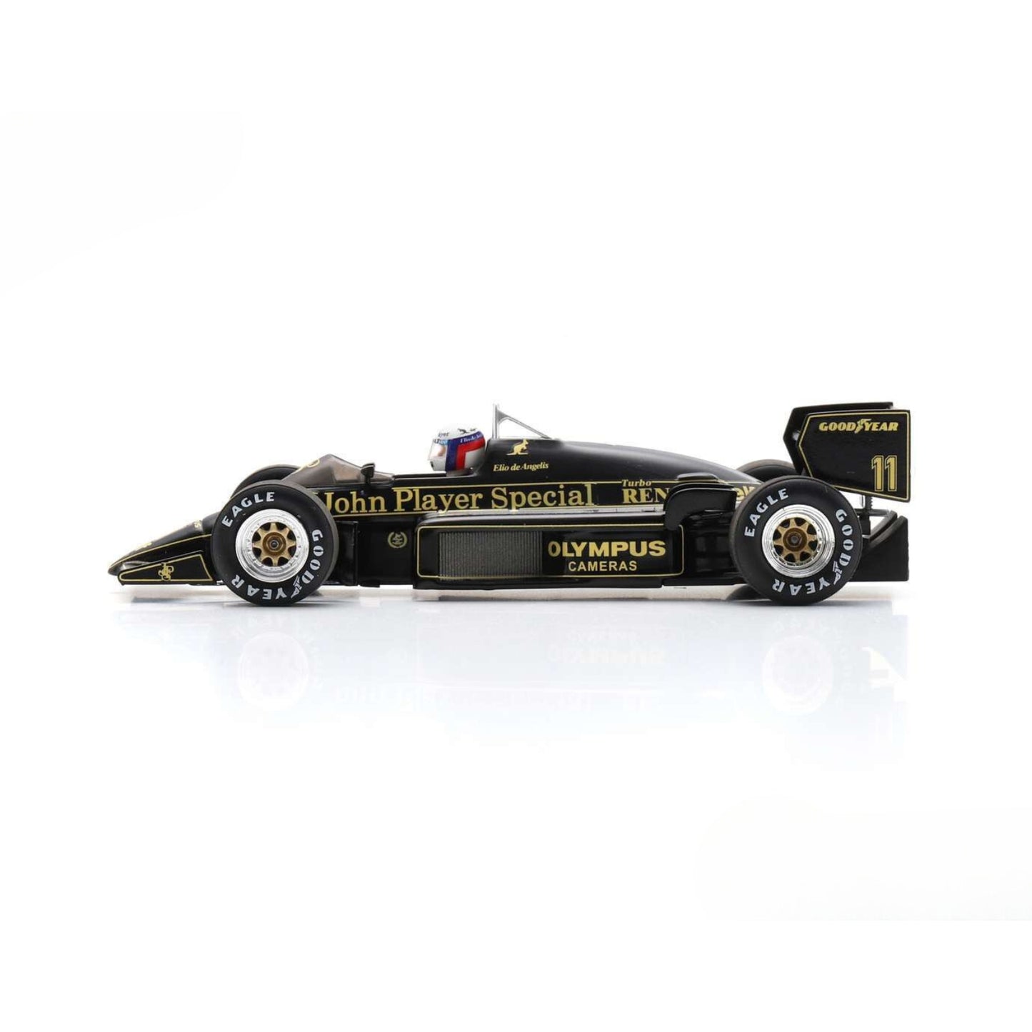 Lotus 97T Elio de Angelis (No.11 Winner San Marino GP 1985) in Black/Gold