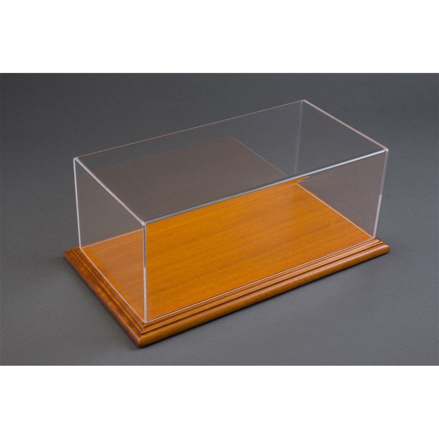 Luxury Wood Finish Base Display Case