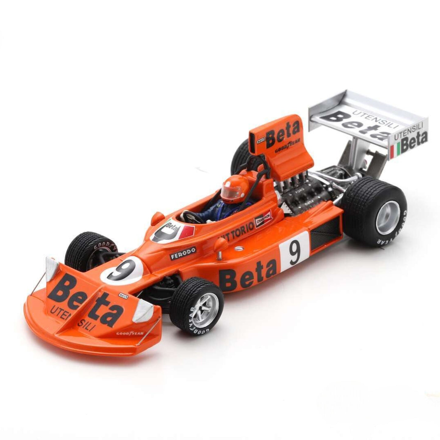March 751 Vittorio Brambilla (No.9 Winner Austrian GP 1975) in Orange