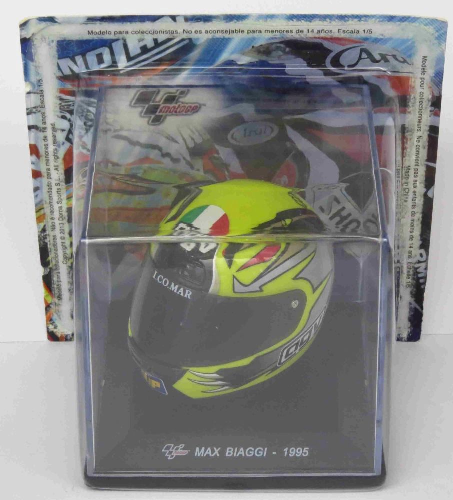 Max Biaggi Max Biaggi (World Champion MotoGP250 1995) in Multi Coloured