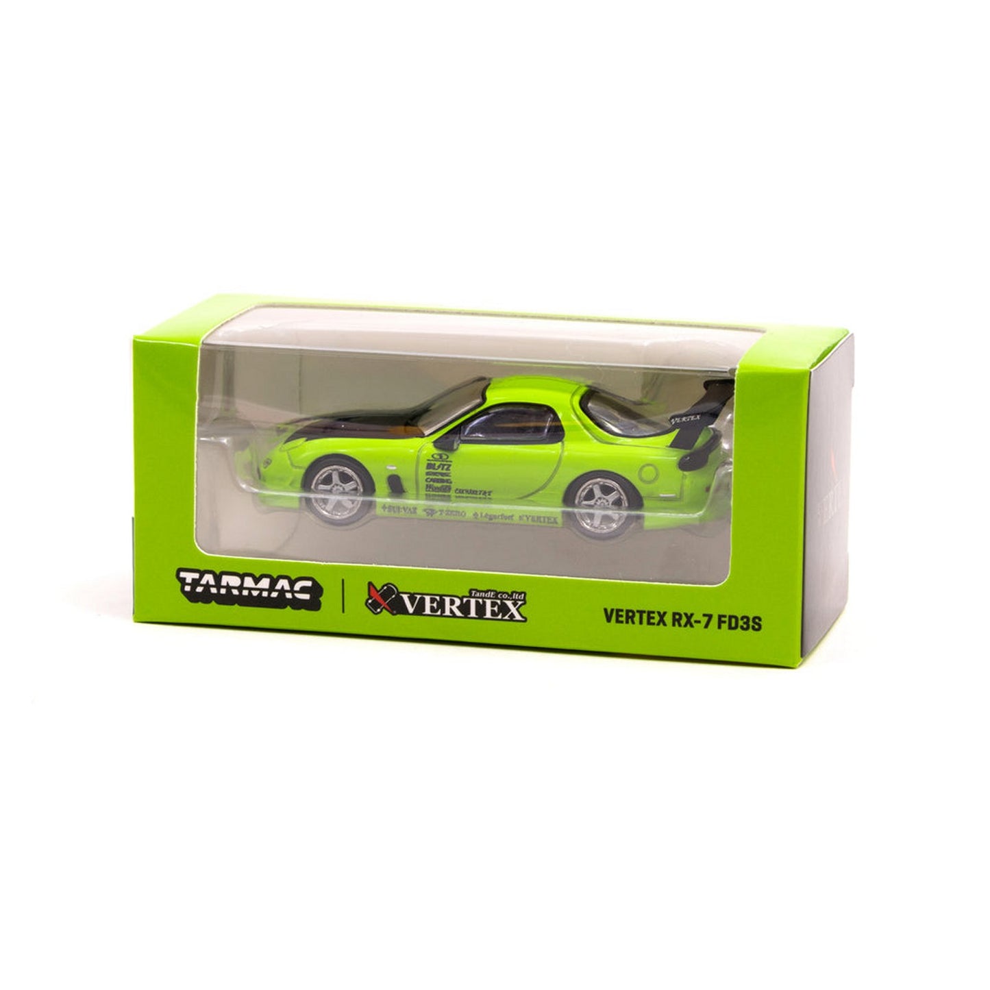 Mazda Vertex RX-7 (FD3S) in Green/Black