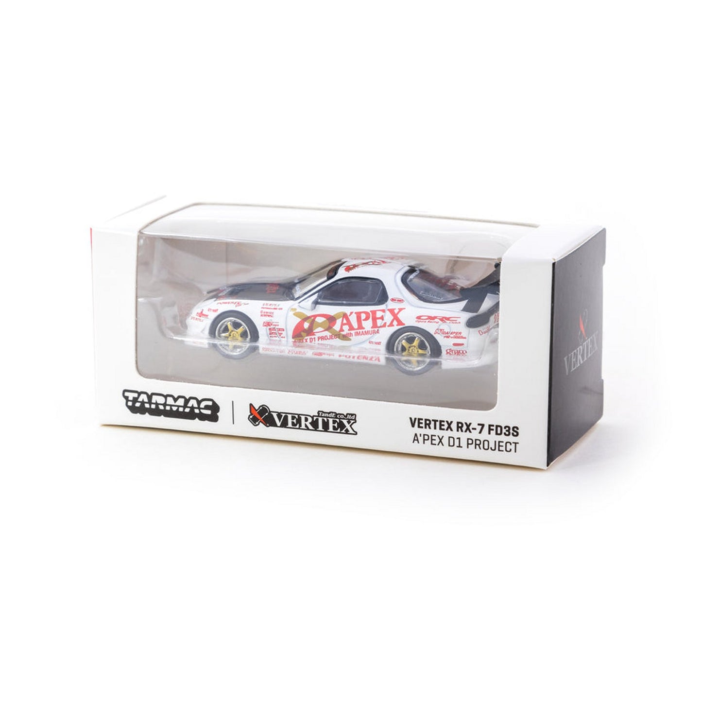 Mazda Vertex RX-7 FD3S (Apex D1 Project) in White/Black/Red