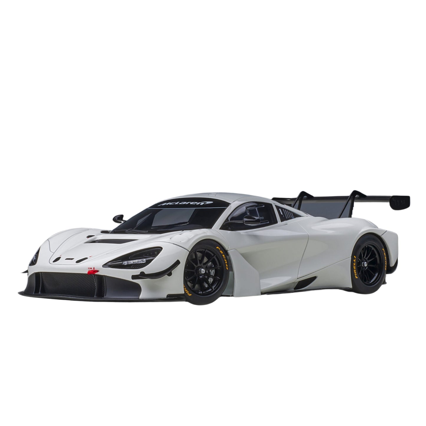 McLaren 720S GT3 (2019) in Gloss White