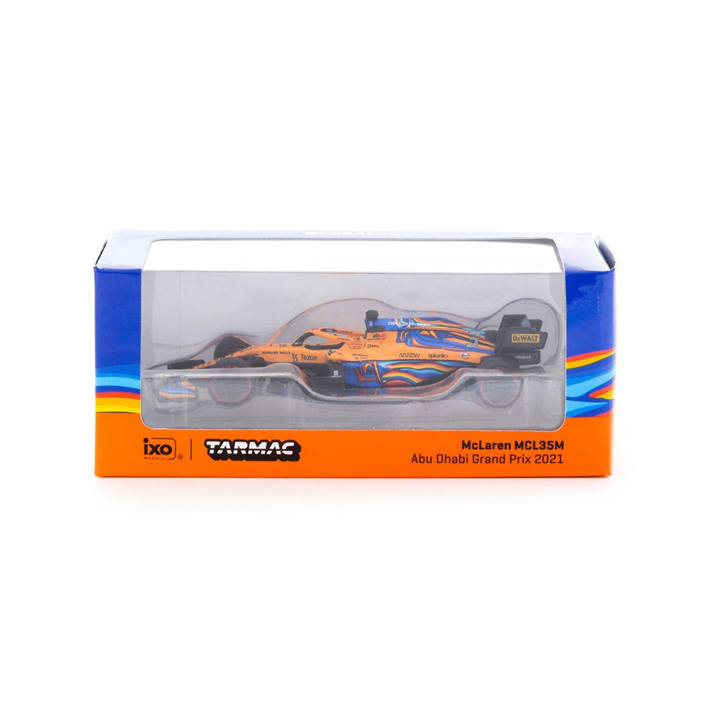 McLaren MCL35M Daniel Ricciardo (No.3 Abu Dhabi Grand Prix 2021) in Orange