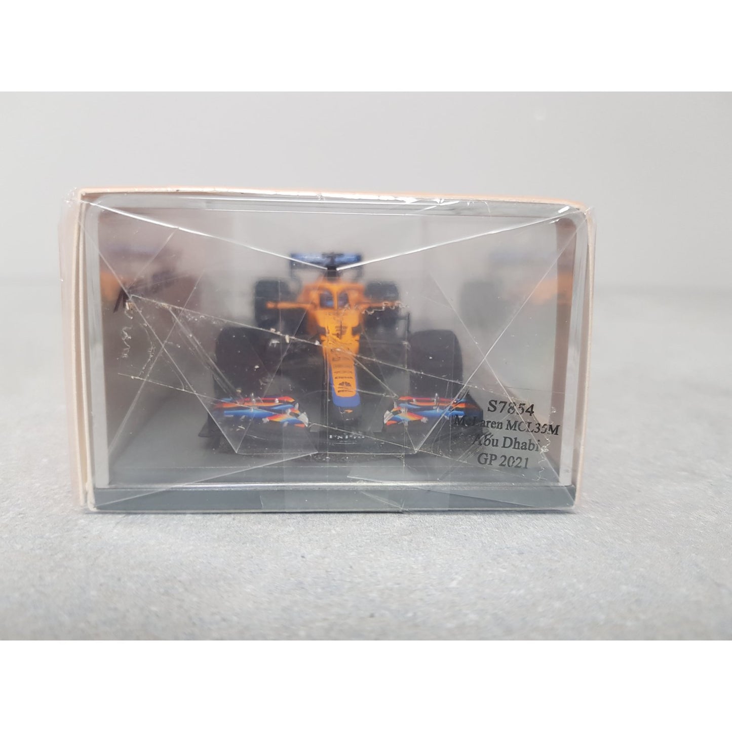 McLaren MCL35M Daniel Ricciardo (Abu Dhabi GP 2021) in Orange/Blue