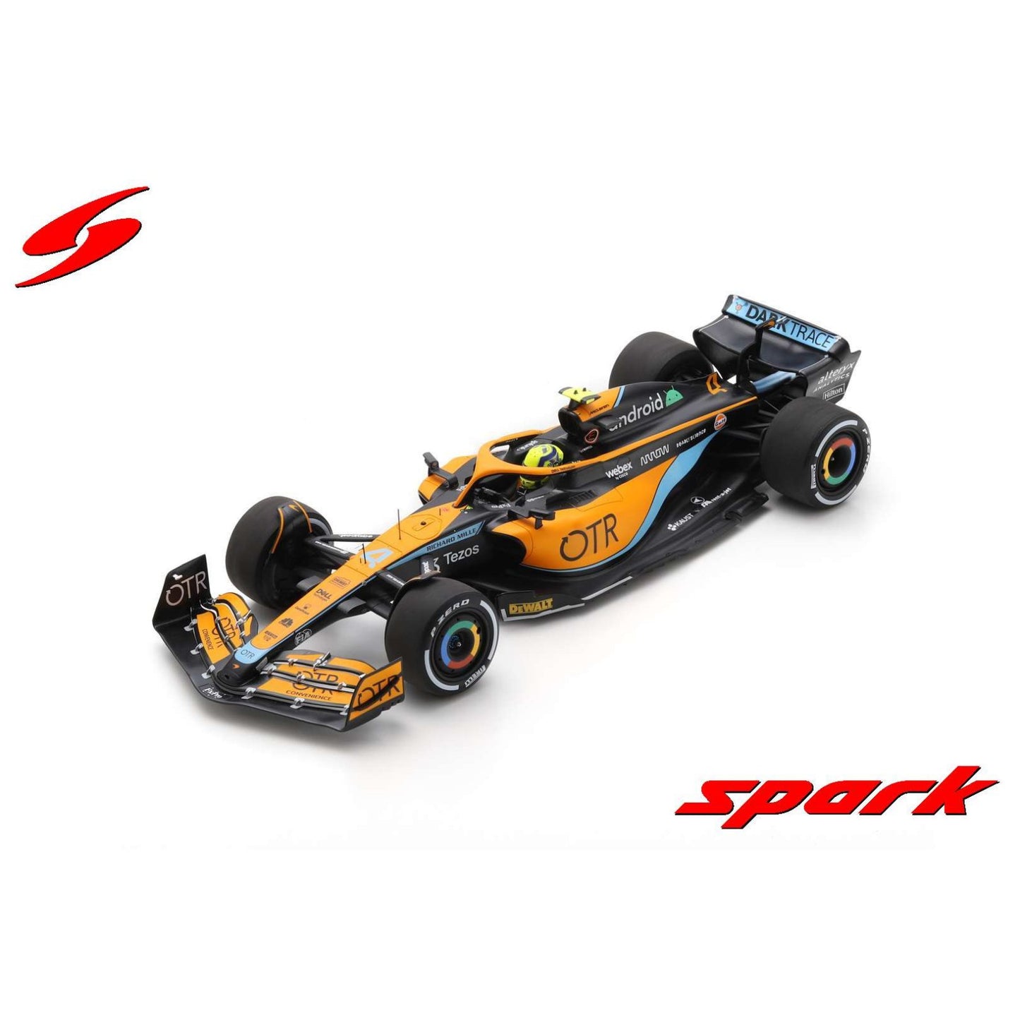 McLaren MCL36 Lando Norris (Australian GP 2022) in Orange/Blue