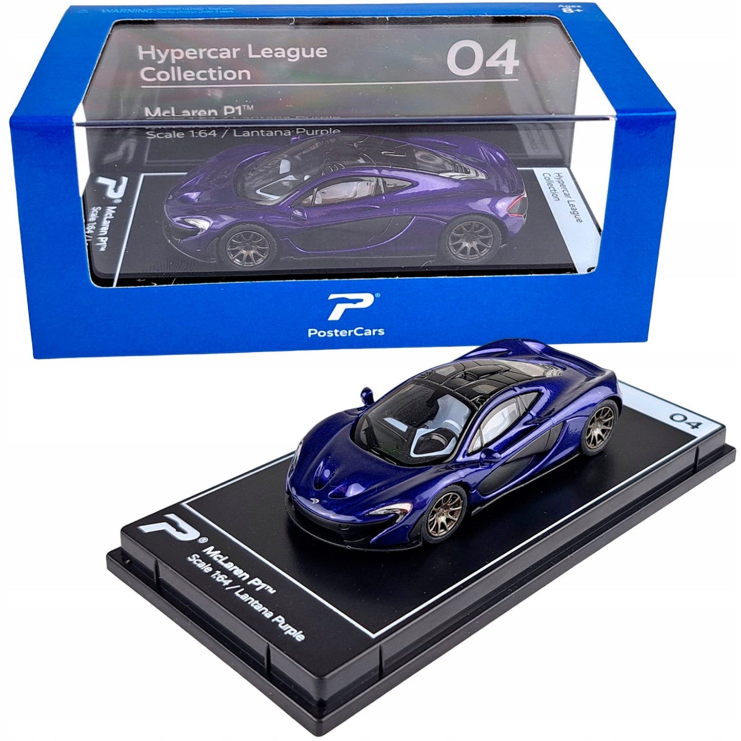 McLaren P1 (Hypercar League Collection Series) in Lantana Purple