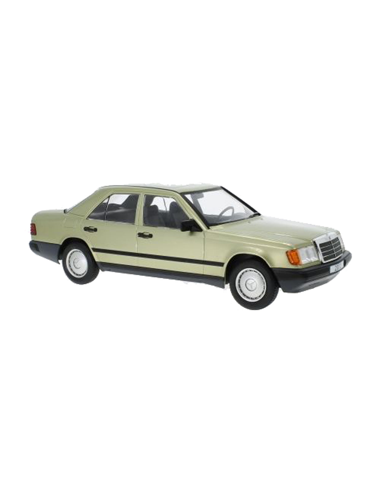Mercedes 200D (W124) (1984) in Metallic Light Green
