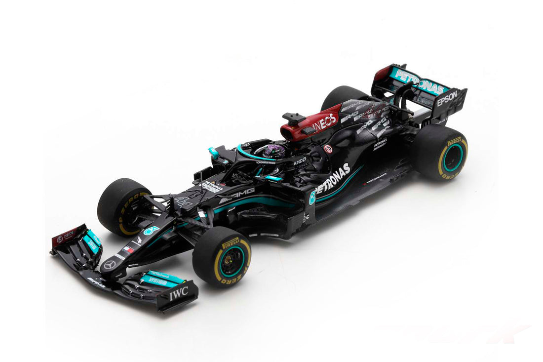Mercedes AMG Petronas W12 E Performance Lewis Hamilton (Winner Spanish GP No. 44 100th Pole Position 2021) in Black