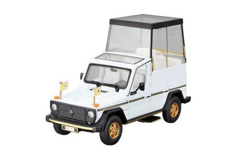 Mercedes Benz 230 G Papa Mobile in White