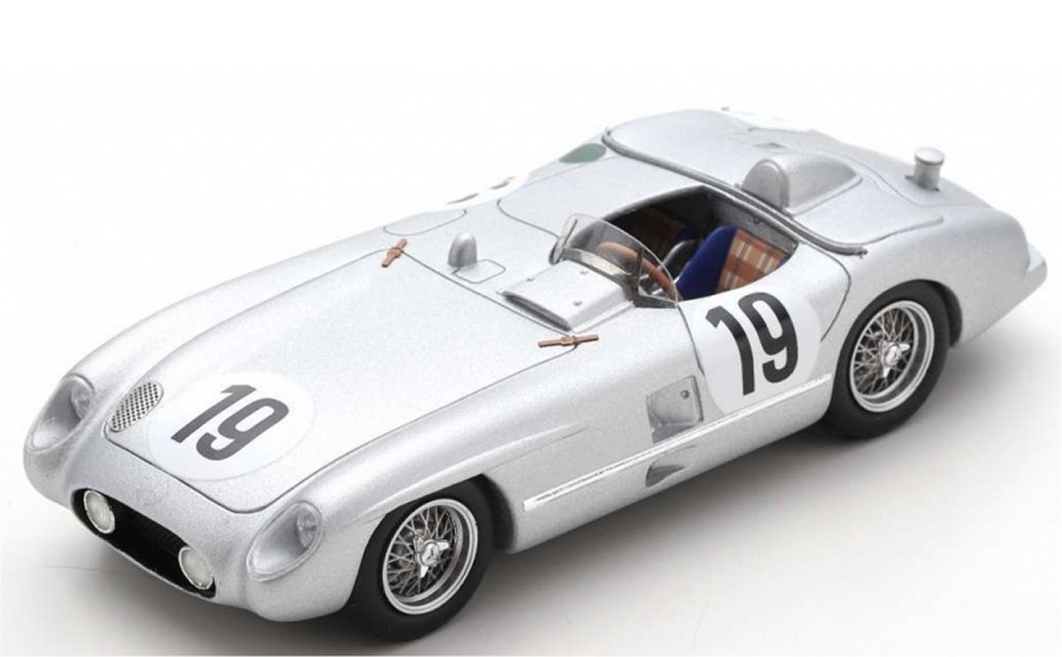 Mercedes Benz 300 SLR J.M. Fangio - S.Moss (#19 24H Le Mans 1955) in Silver