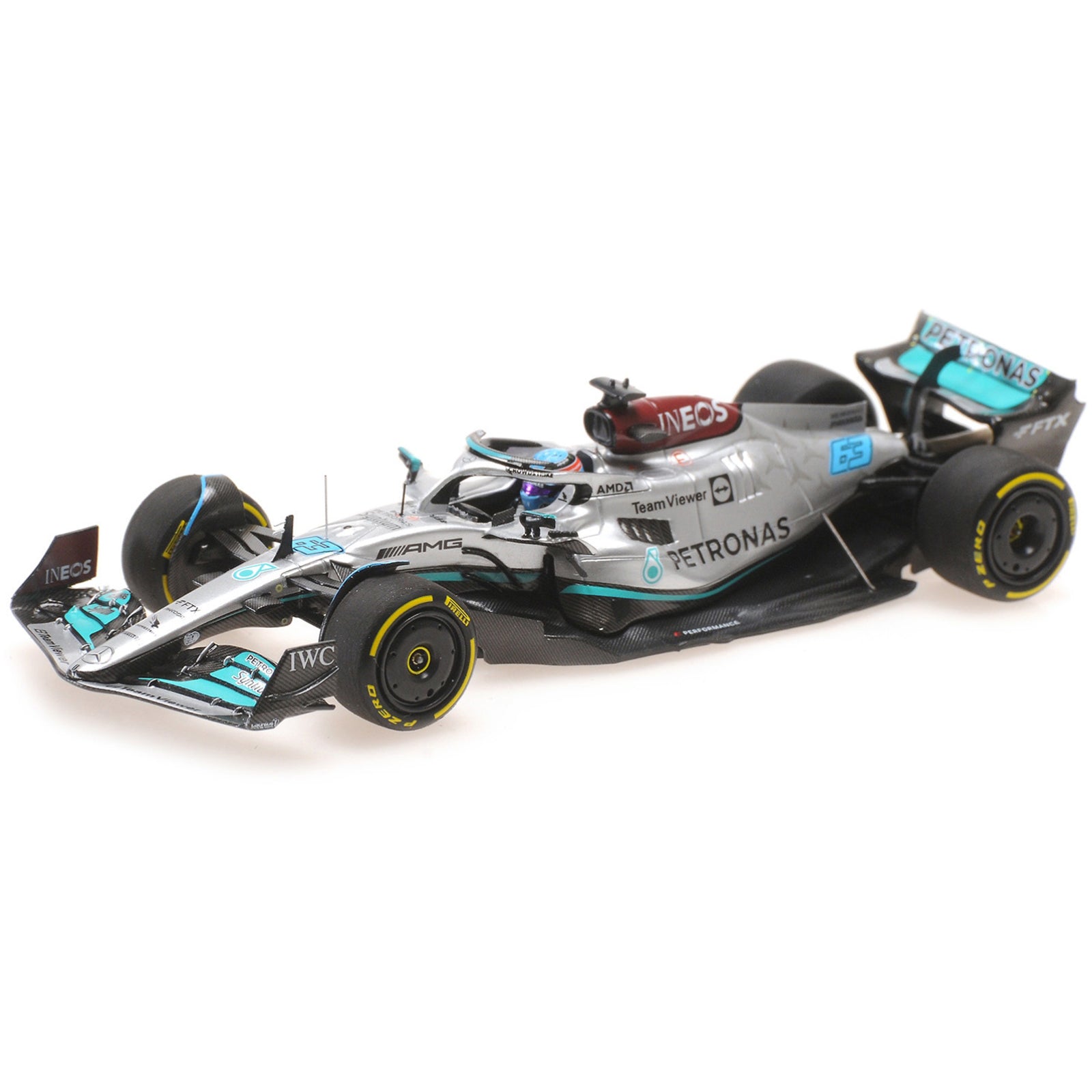 Hungarian GP - W13 - George Russell - 2022
