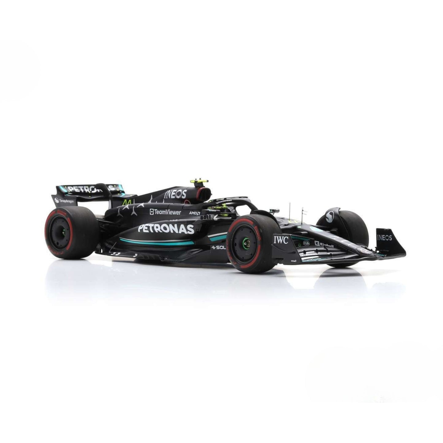 Mercedes Benz AMG Petronas W14 Lewis Hamilton (No.44 2nd Spanish GP 2023) in Black