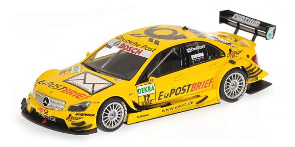 Mercedes Benz C-Class AMG David Coulthard (Deutsche Post 2011) in Yellow