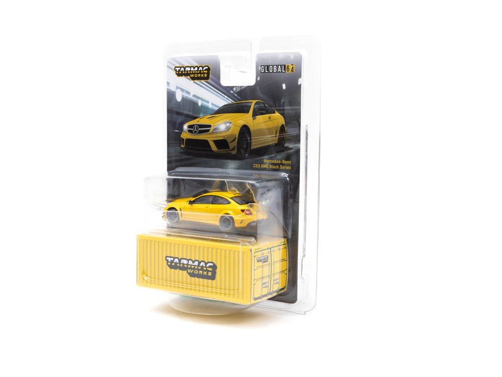 Mercedes Benz C63 AMG Black Series in Yellow Metallic