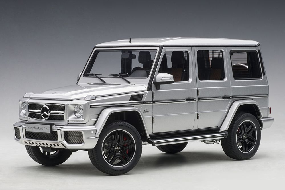 Mercedes Benz G63 AMG (2017) in Silver