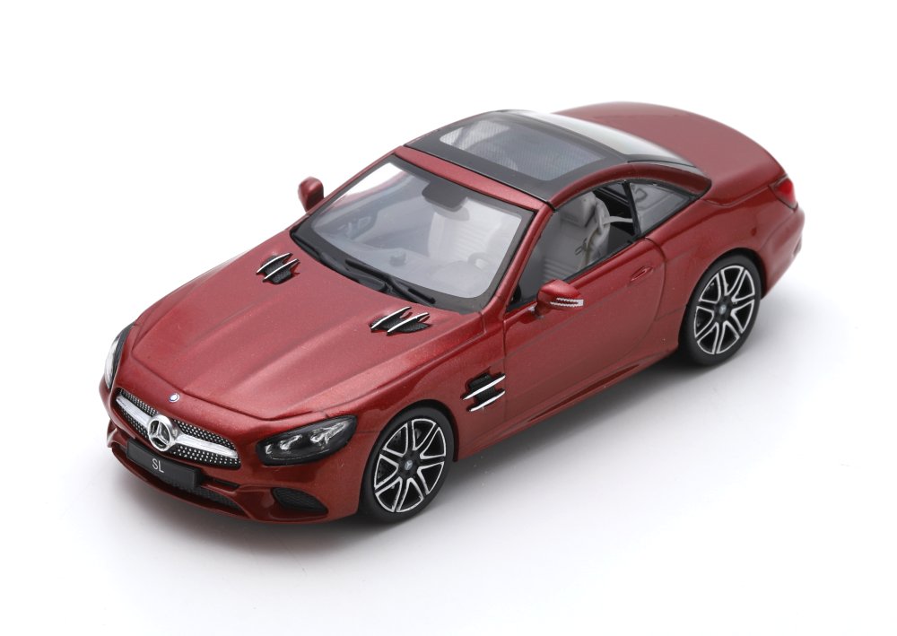 Mercedes Benz SL (2017) in Cardinal Red