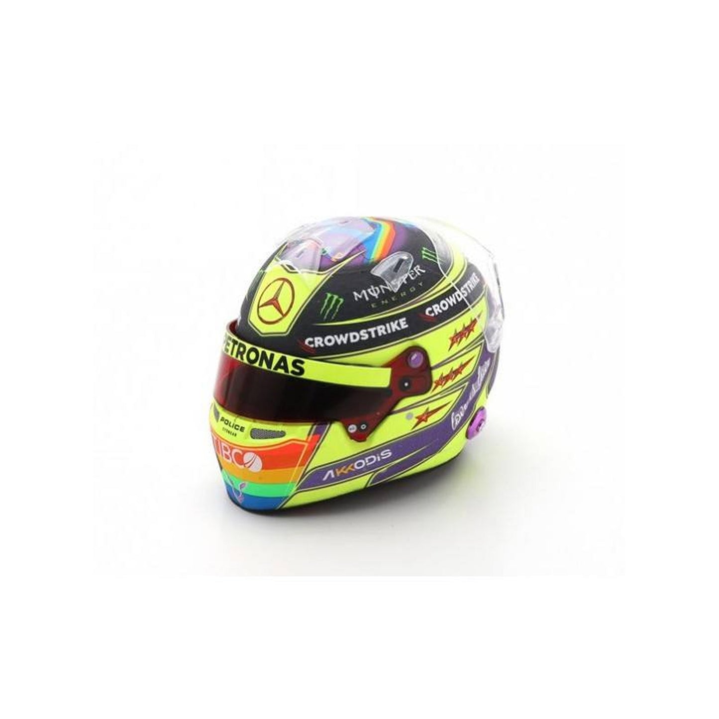 Mercedes Replica Helmet Canadian GP Lewis Hamilton (2022) in Yellow