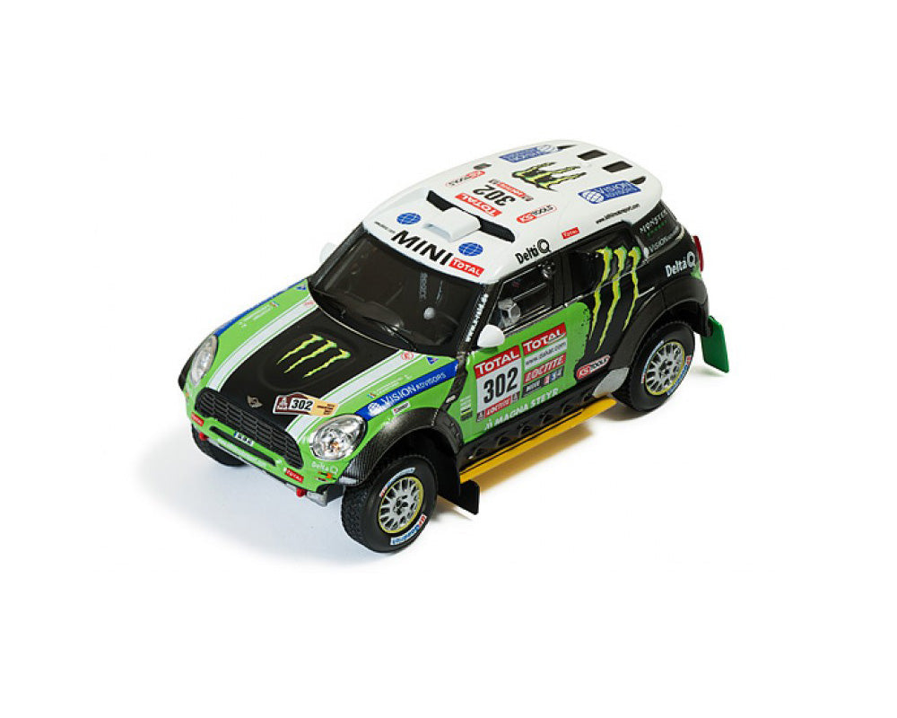 Mini All 4 (Winner Dakar Rally 2012) in Green