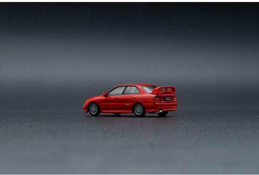 Mitsubishi Lancer Evolution IV (RHD) in Red
