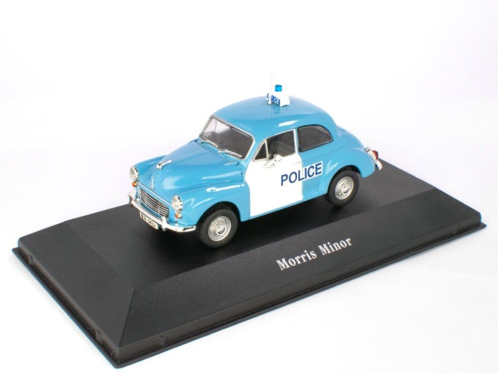Morris Minor (British Police 1957) in Blue and White