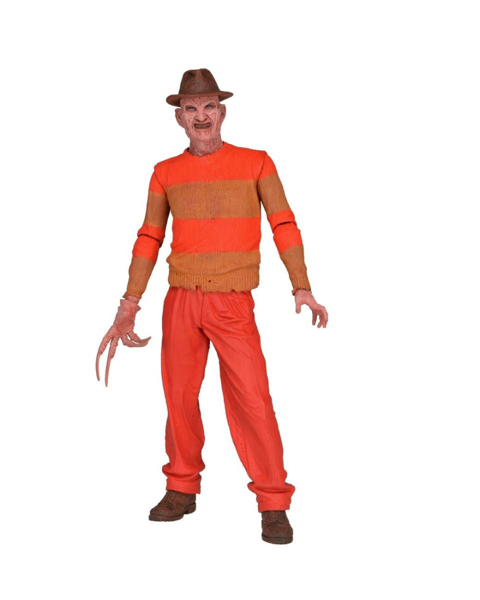 Freddy Krueger Classic Video Game Poseable Figure From Nightmare On Elm Street