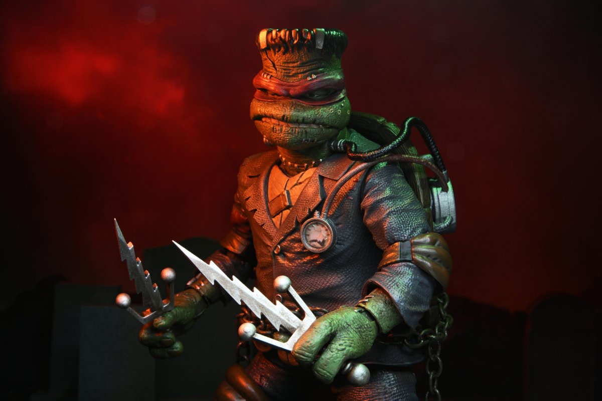 Raphael as Frankenstein's Monster Teenage Mutant Ninja Turtles x Universal Monsters Figure From Teenage Mutant Ninja Turtles