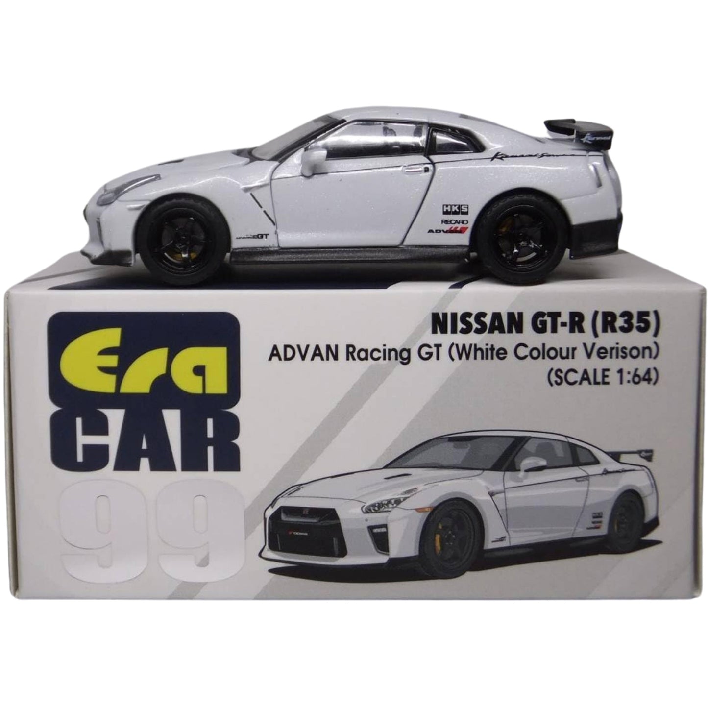 Nissan GT-R Advan Racing GT (2020) in White